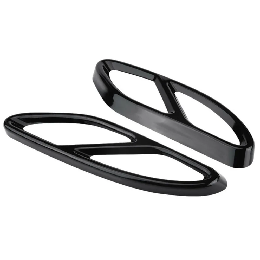 Exhaust Pipe Tip Covers Car Tail For Mercedes GLC C E Class W205 Coupe W246 W212 W213 W176 Mufflers Accessories | Автомобили и