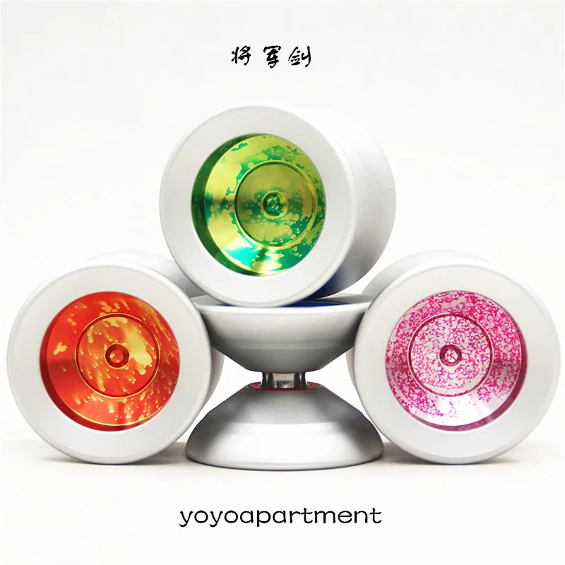 Новое поступление yoyoквартира General sword 3 YOYO Sleep king metal yoyo для профессионального 1А 3A 5A