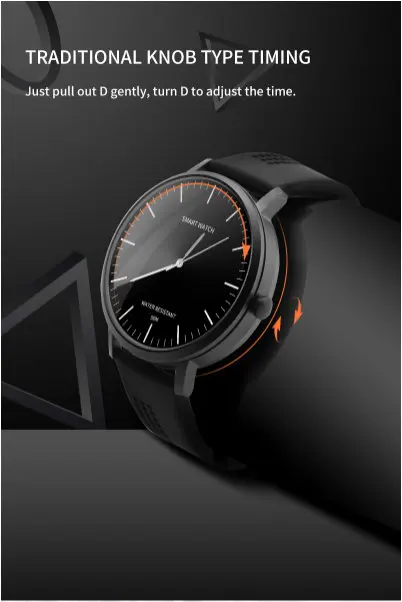 Новые прибытия smart watch Наручные часы в классическом стиле черного и белого цветов монитор сердечного ритма фитнес трекер сна Смарт-часы с мониторингом