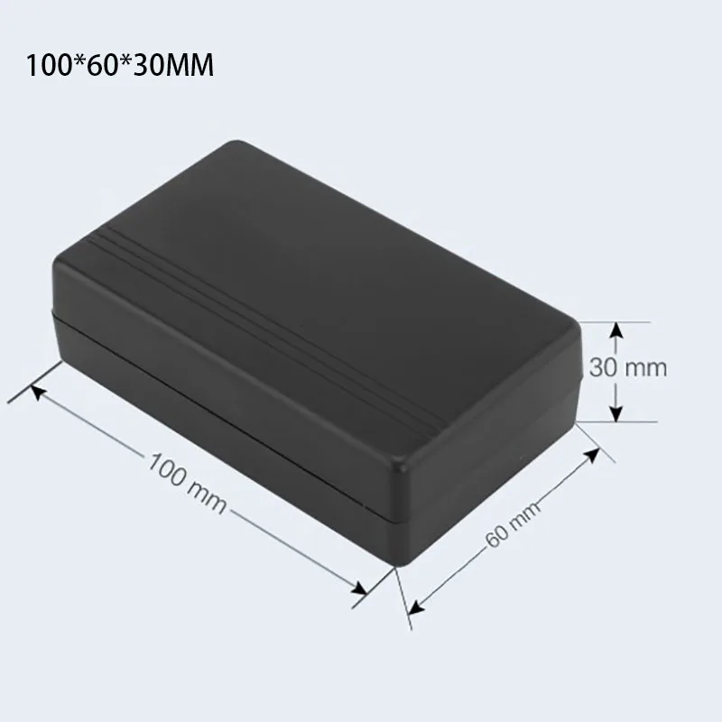 

100*60*30MM DIY plastic instrument shell Project Box module power wiring box control box PCB glue filling box