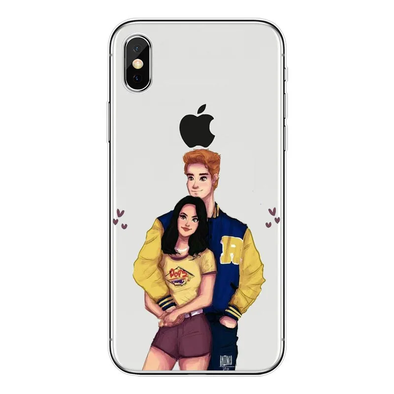 Американский ТВ ривердейл Бетти и Вероника дружба Southside TPU чехол для iPhone 11 11ProMAX 5s 6 6S 7 8 Plus XR XS MAX - Цвет: TPU
