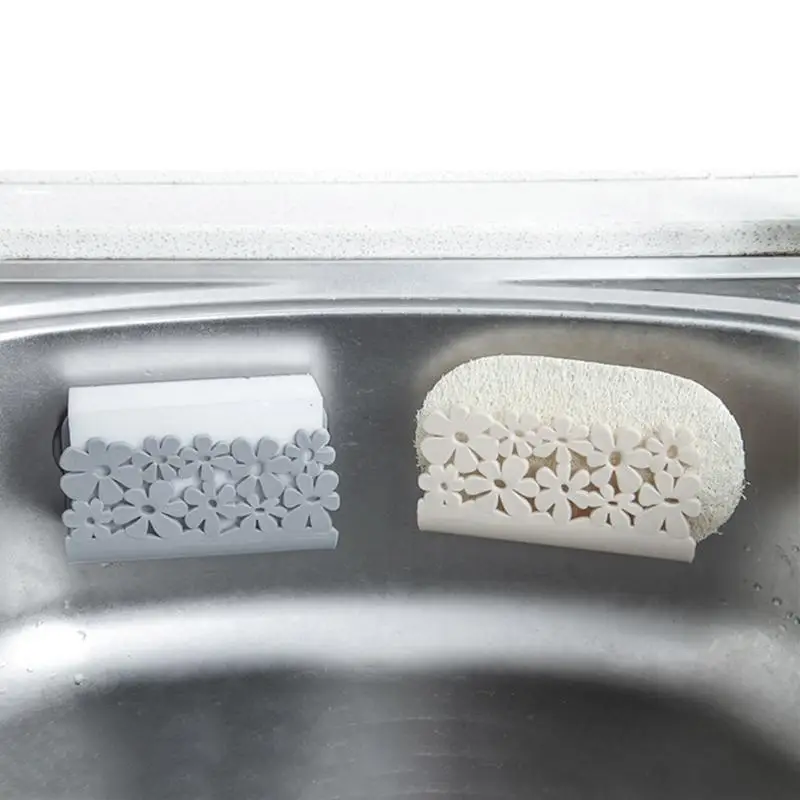 Ванная комната полка Полотенца мыльница кухонная раковина блюдо губка дренажная