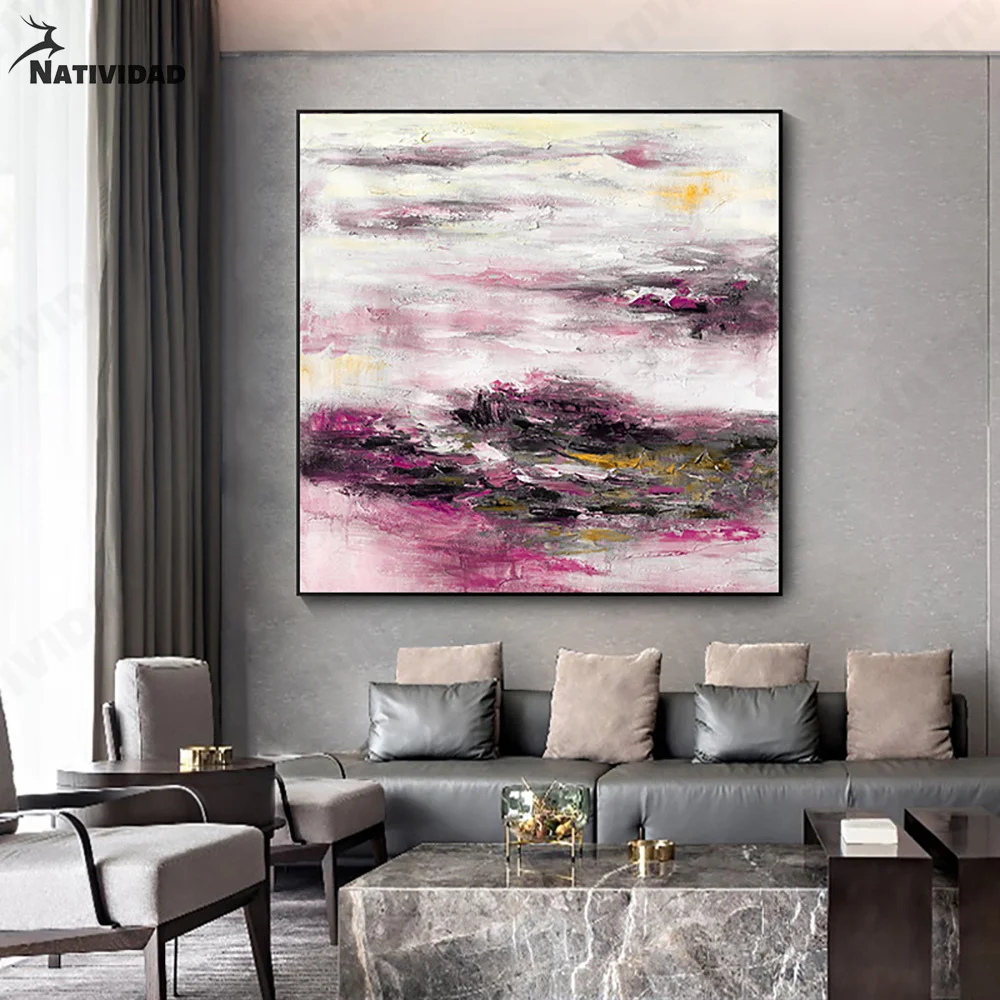 

Modern Abstract Canvas Painting Decor Gilt Graffiti Wall Poster Large Area Living Room Bedroom Home Aesthetics Art Decoration