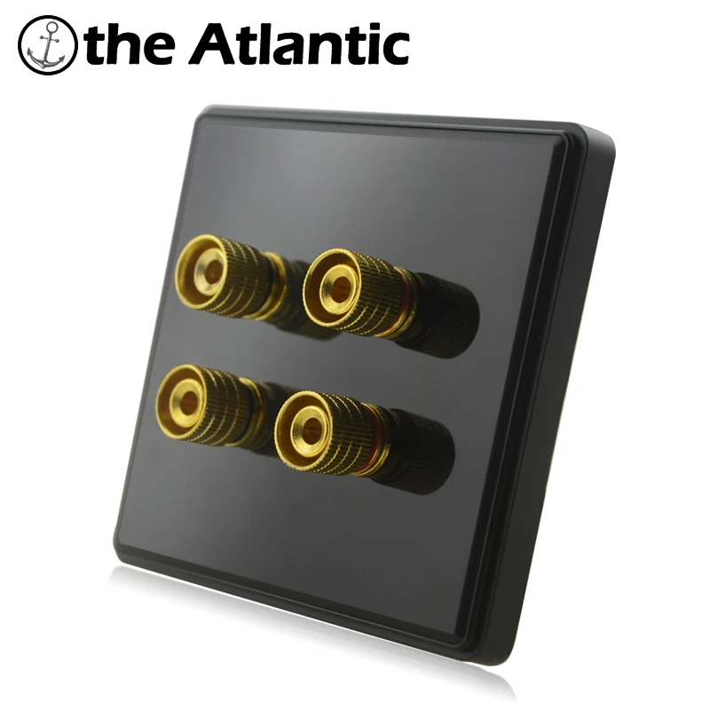 Роскошная настенная розетка с четырьмя звуками Enchufe акриловая Хрустальная