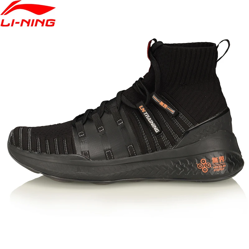 Li-Ning/Женская многофункциональная тренировочная обувь; спортивная обувь для фитнеса с монолитной подкладкой; удобные кроссовки; AFPP012 SOND19