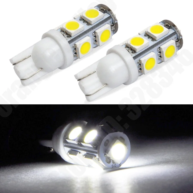 500 шт. Цена по прейскуранту завода-изготовителя T10 9 SMD W5W 5050 светодиодный