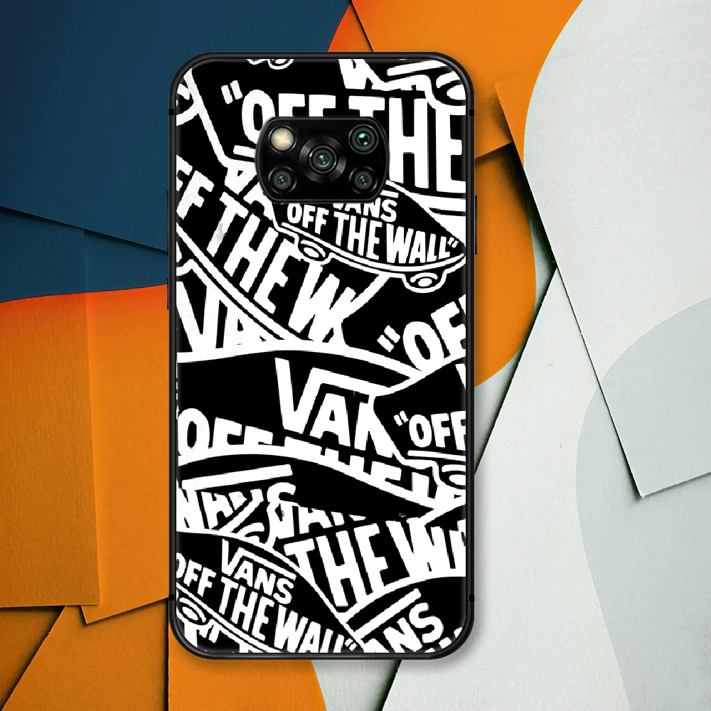 

Vane Fashion Trend Sport Brand Phone Case For Xiaomi Mi Note 10 A3 9 MAX 3 A2 8 9 Lite Pro Ultra black Cover Pretty Prime