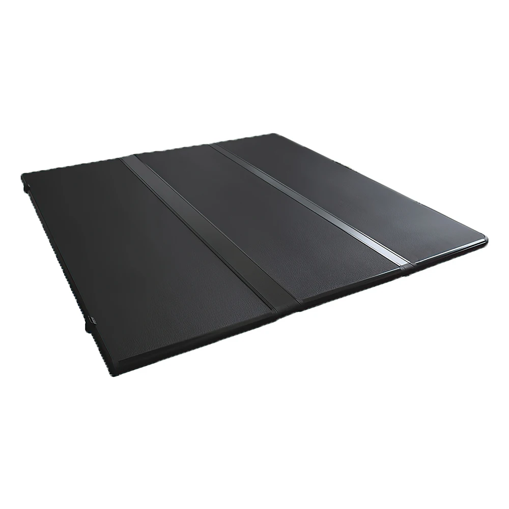 

F-UNION Hard Folding Truck Bed Tonneau Cover Fits 2005-2012 Toyota HILUX VIGO Hard Tri-Fold Truck Bed For D-MAX And RANGER