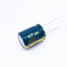 5pcs/lot 400V 47UF 16*20mm 20% High Frequency Low ESR RADIAL Aluminum Electrolytic Capacitor 47000NF 20%