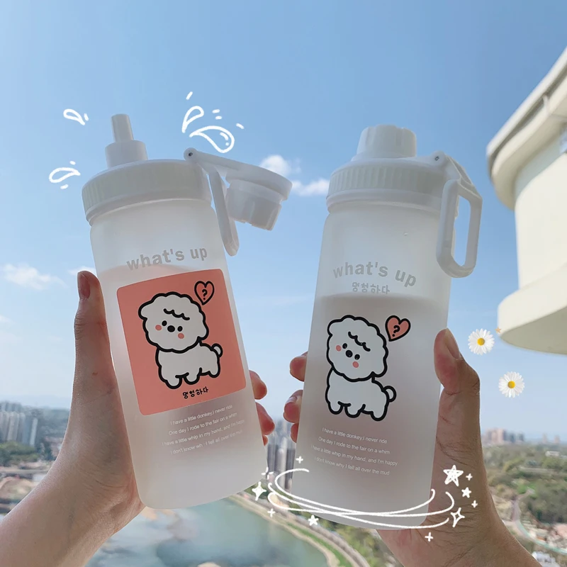 Походный милый спортивный герметичный велосипедный чайник OAPE 500 мл с пластиковой