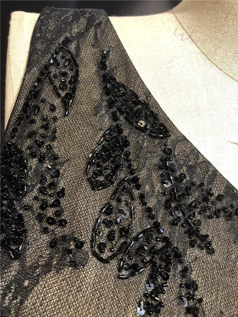 Vestidos de fiesta 2021 Real Sample Black One Shoulder Sleeveless Mermaid Open fork Formal Party Prom Bridal Women Evening Dress