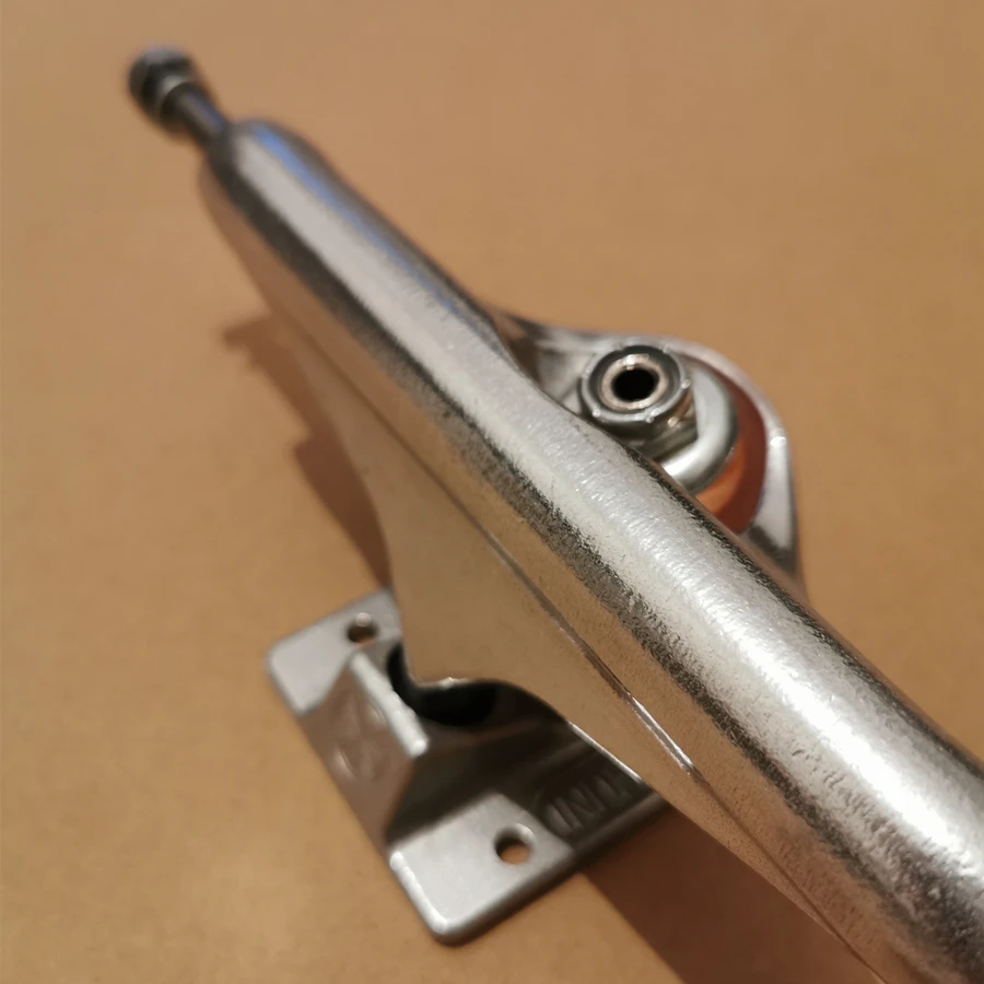 Литой скейтборд из серебристого алюминиевого сплава 129 мм 139 | Спорт и развлечения