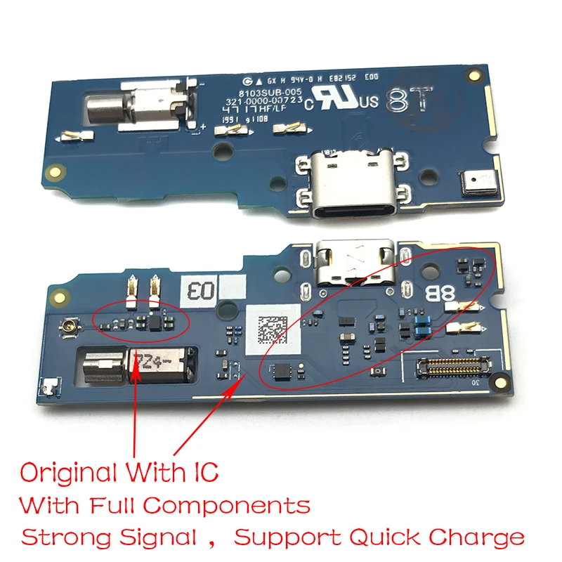 Док-разъем Micro USB для sony Xperia L2 H3311 зарядное устройство зарядный порт гибкий кабель Запчасти