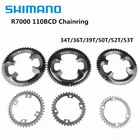 Шоссейный велосипед Shimano 105, R7000, 11 скоростей, велосипедная звездочка, 110BCD, 34T, 36T, 39T, 50T, 52T, 53T, шатуны для R7000