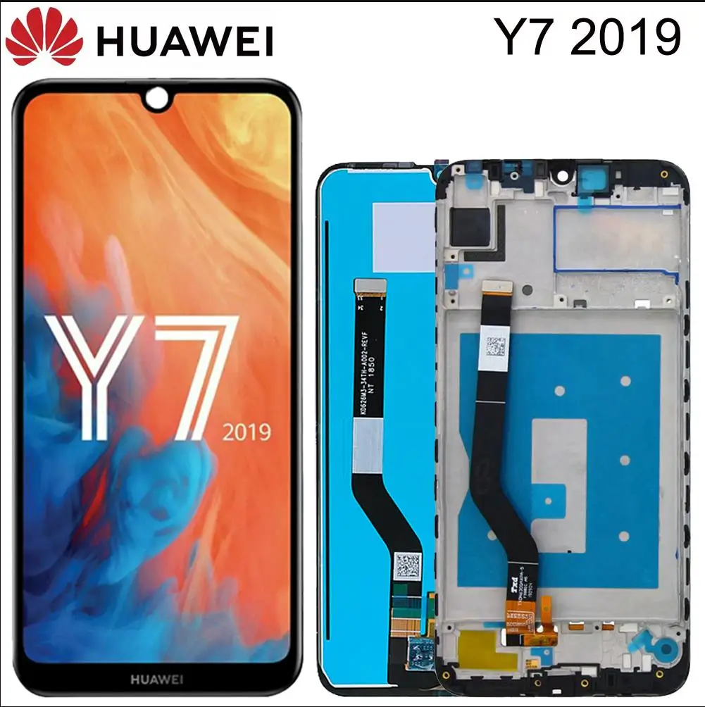ЖК дисплей 6 26 &quotдля Huawei Y7 2019 DUB LX3 L23 Prime LX1 с сенсорным экраном запасные