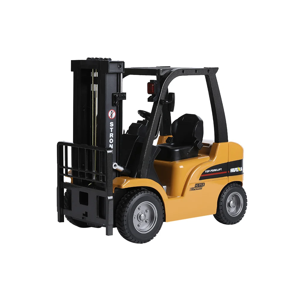 

1:14 Diecast RC Forklift Full Functional 8-Channel Alloy Forklift Construction Vehicle Model