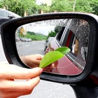 2 шт. Защитная противотуманная пленка на зеркало заднего вида автомобиля, наклейка, пленка, защита от дождя, непромокаемая