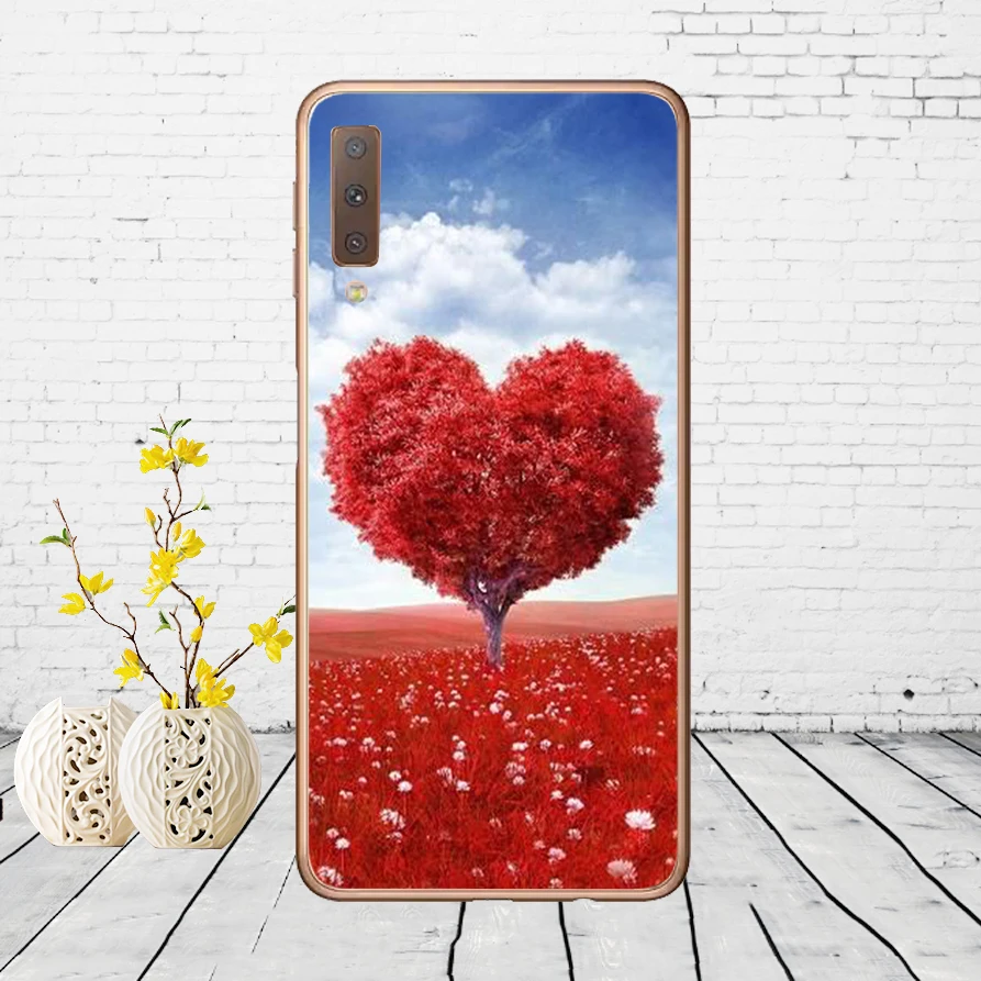 Чехол для samsung Galaxy A7 силиконовый чехол для телефона с принтом чехол-накладка на заднюю крышку для samsung A7 A750 A750F 6,0 дюймов - Цвет: K13