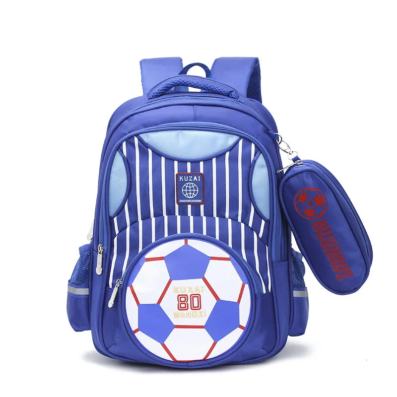 YK-Leik 3D ball Children's School Backpacks for Teen Boy Lightweight large-capacity nylon waterproof school bags schoolbags