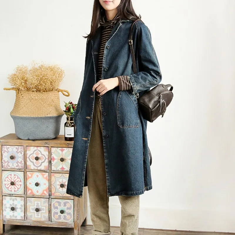 Осенняя новинка модное женское повседневное длинное пальто уличная одежда