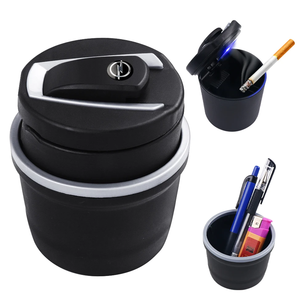 Автомобильный портативный светодиодный пепельница для сигарет светильник Opel Astra