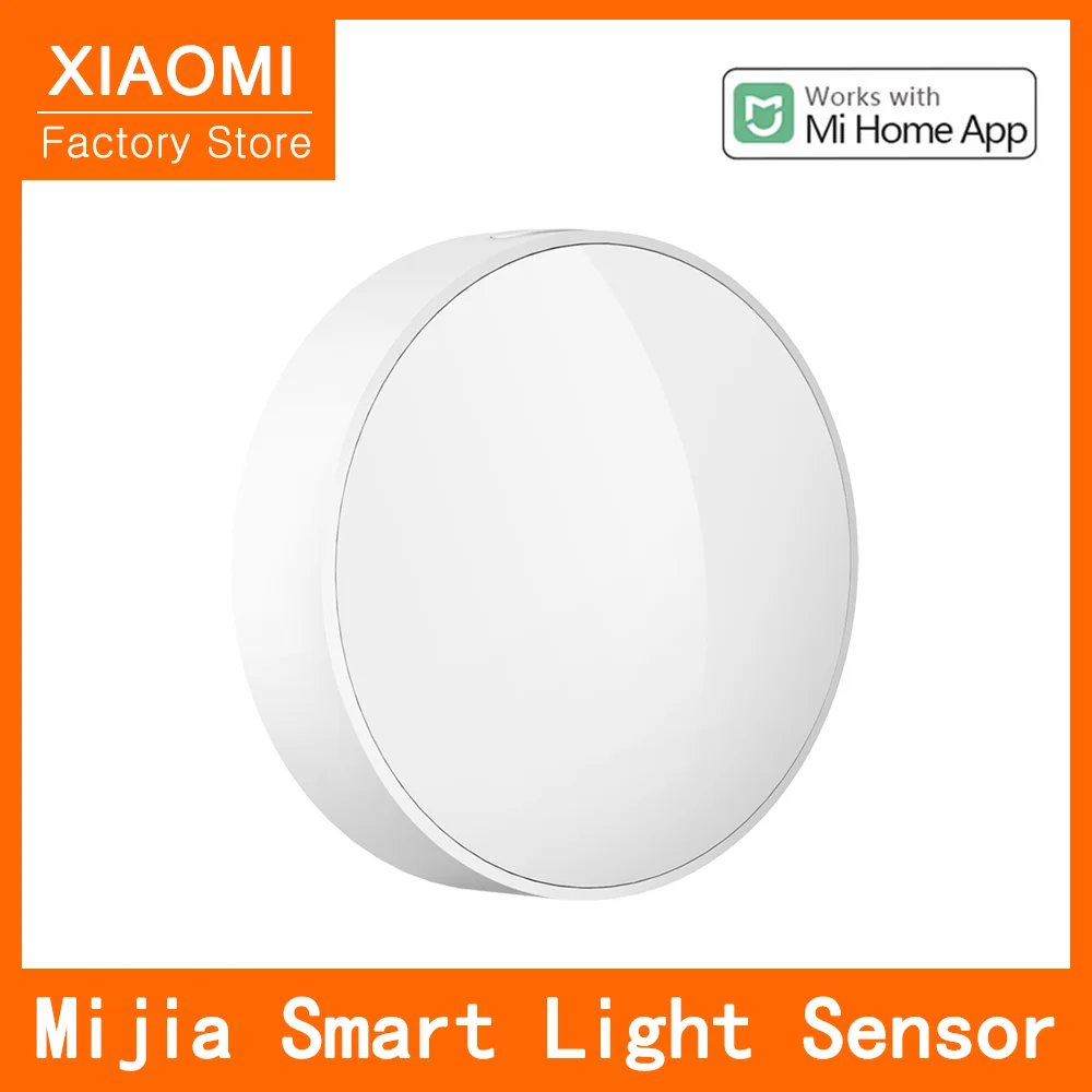 Новейший датчик освещенности Xiaomi Mijia для умного дома 0 ~ 83000 люкс Zigbee 3 световой