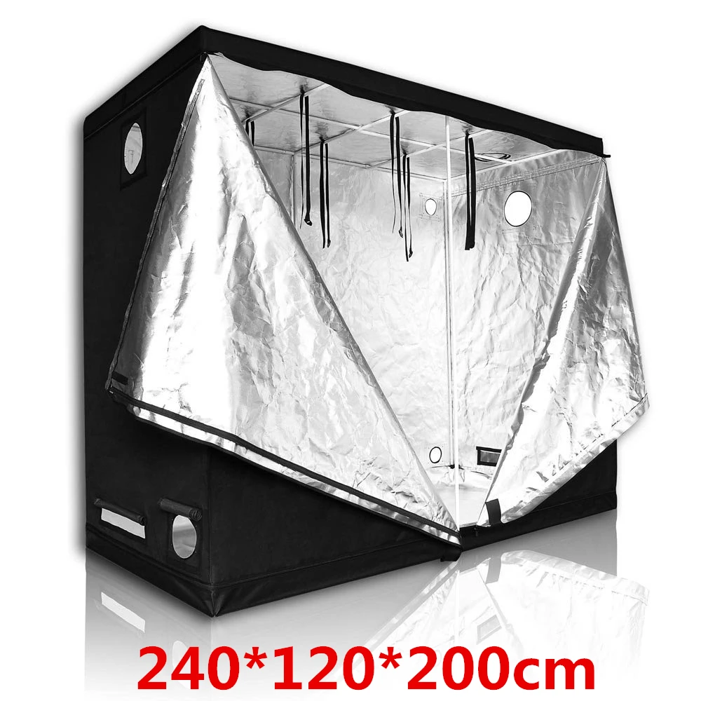 Led Grow Lighting Крытая гидропоника, шатер для выращивания, Гроу-рум для коробка для выращивания растений, светоотражающий майлар нетоксичный садовый Теплицы 60/80/100