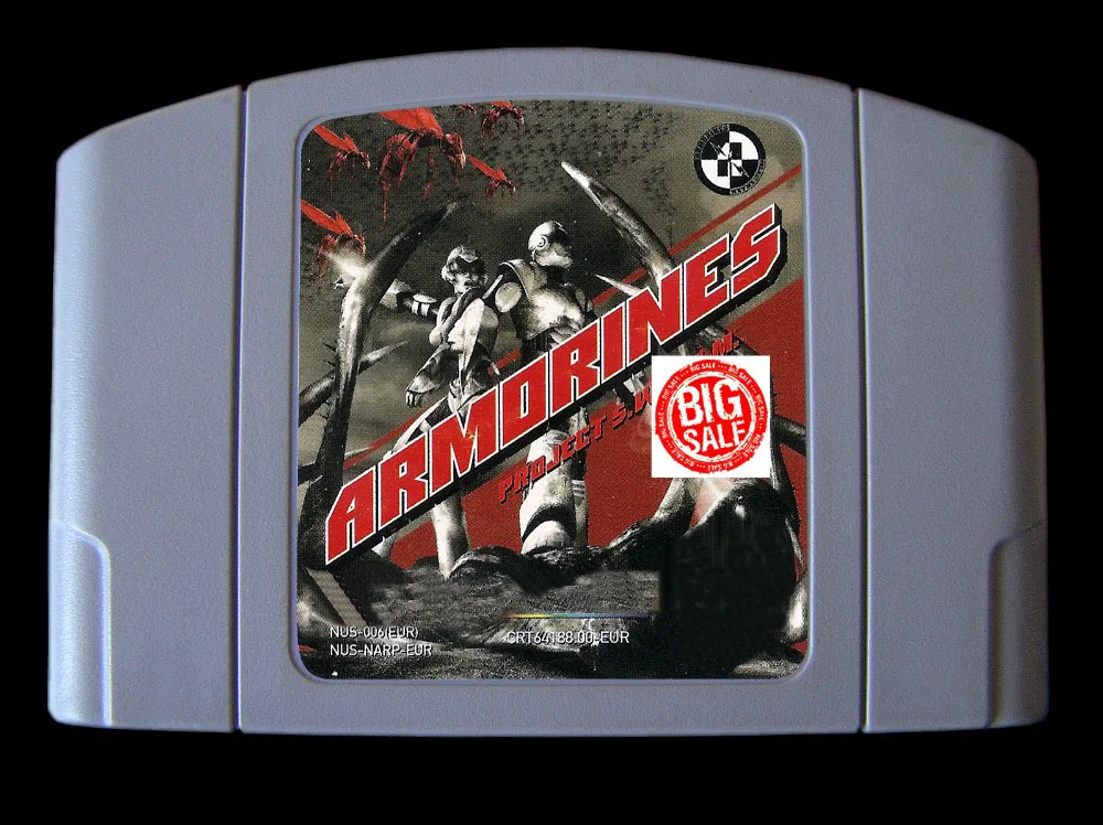 Jeux 64 bits ** Armorines Project S.W.A.R.M. (Version PAL en anglais!!!)