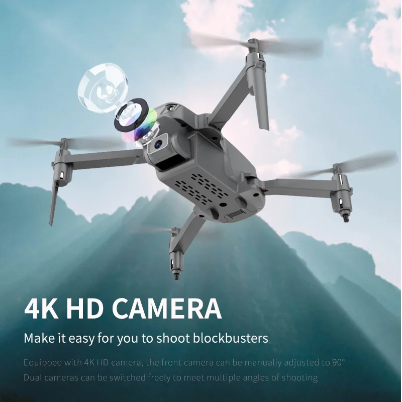 2021 Новый S17 Дрон 4k 1080p профессиональный HD мини Дроны с камерой WIFI FPV складной