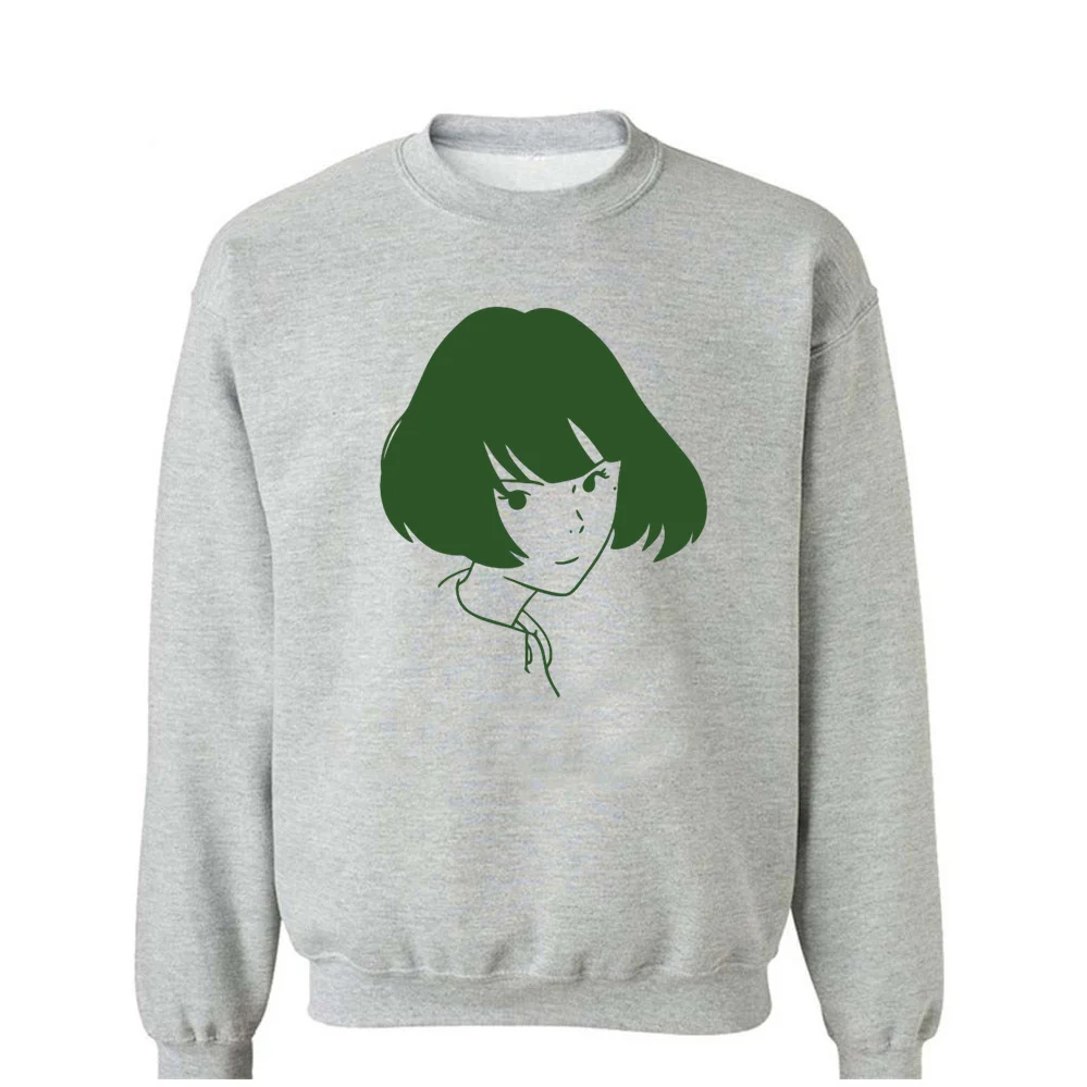 Мужские толстовки с капюшоном Tatami Galaxy Высококачественная хлопковая флисовая