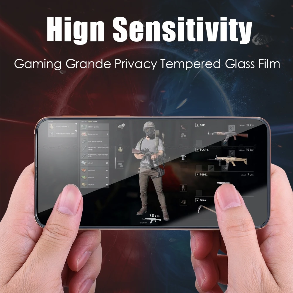 

10pcs/lot Privacy Glass Screen Protector Cover For OnePlus 8T 9R 9 7 7T 6T Anti Spy Peeping Tempered Glass Protective Film