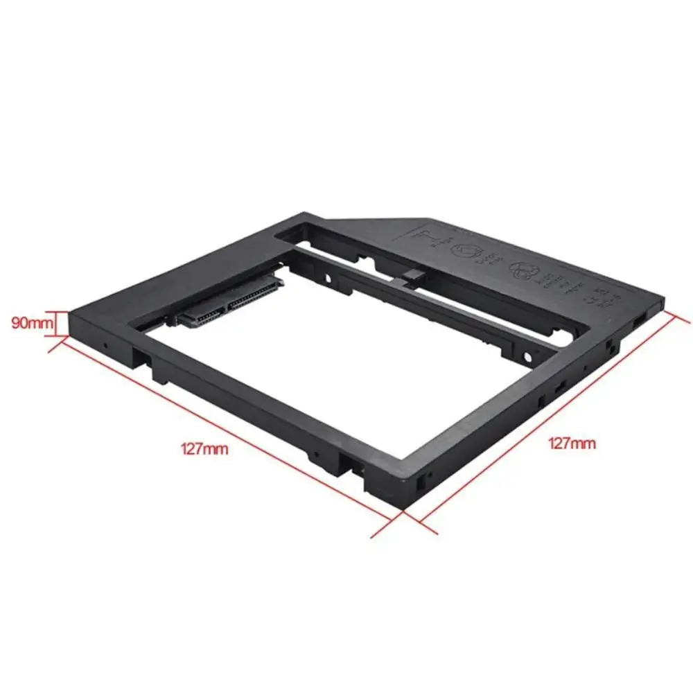 Корпус для ноутбука CD-ROM Optical Bay Универсальный 2nd HDD Caddy 12 7 мм SATA 3 0 2 5 'ɲ ТБ