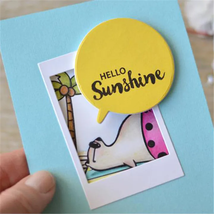 Eastshape воздушные шары сообщения металлическая резка штампы письмо четкие для