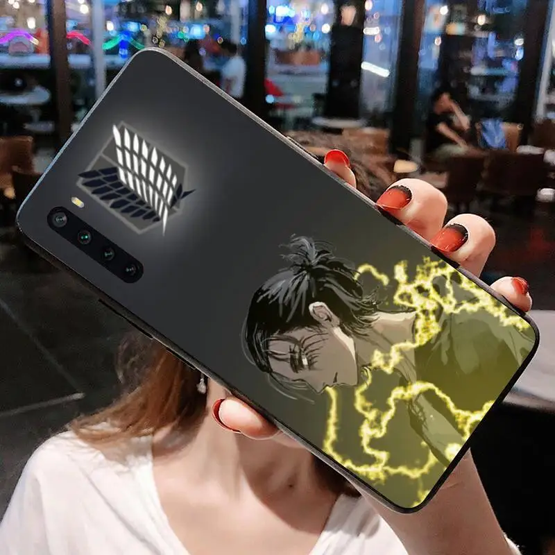 

Attack on Titan Eren Jaeger Phone Case for Xiaomi Mi Note 10 Lite Mi 9T Pro xiaomi 10 CC9 9SE