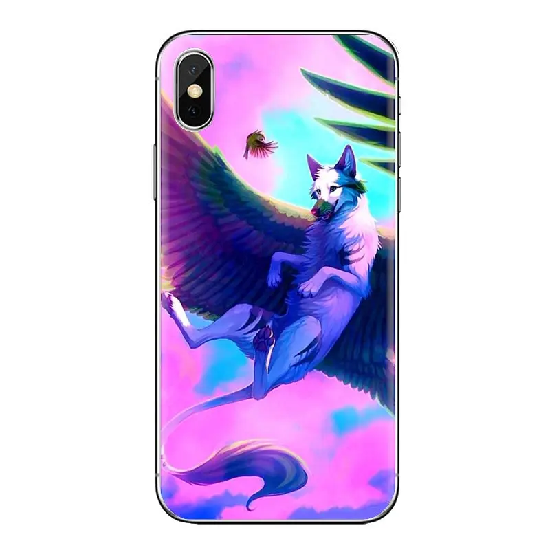 Transparent Soft Shell Covers Anime Galaxy Wolf 2 For LG Spirit Motorola Moto X4 E4 E5 G5 G5S G6 Z Z2 Z3 G2 G3 C Play Plus Mini |