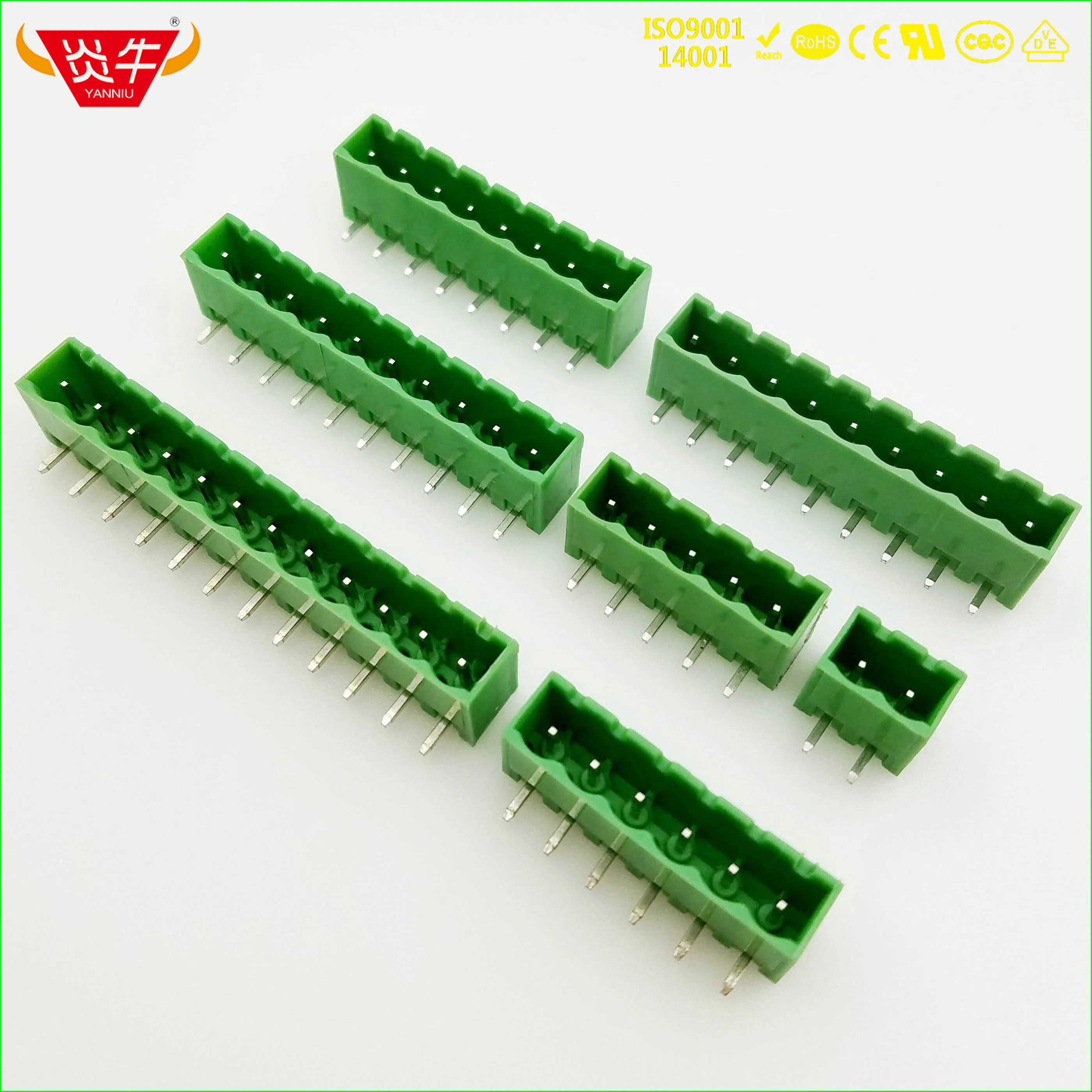 KF2EDGRC 5,08 2 P~ 12P разъем печатной платы штепсельный блок 2EDGRC 5,08 мм 2PIN~ 12PIN MSTBA 2,5G 1757242 PHOENIX контакт DEGSON