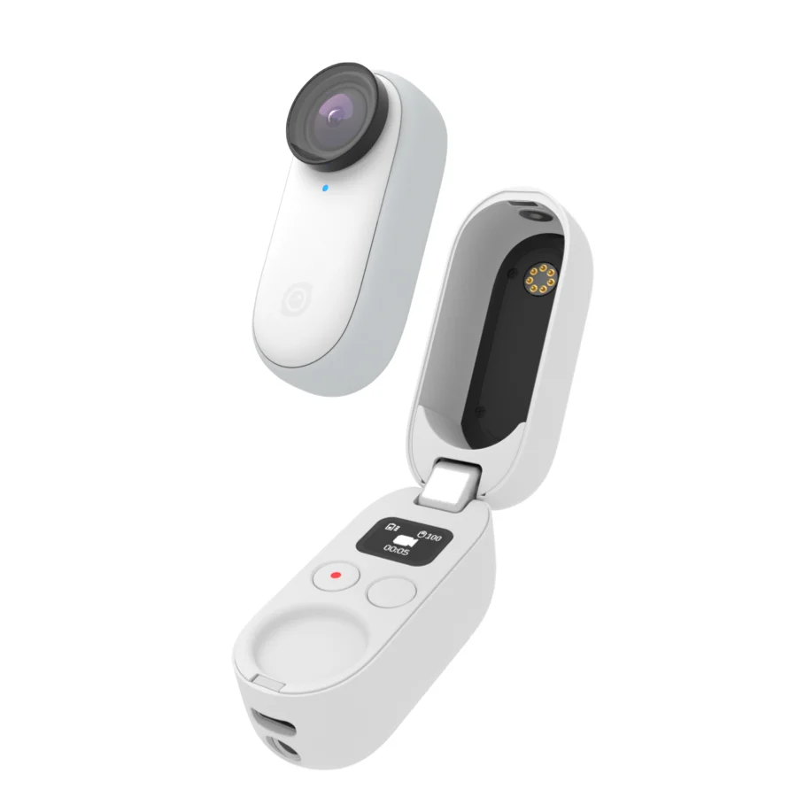 Миниатюрная Экшн-камера Insta360 Go 2 для видеозаписи IPhone и Android | Экшн-камеры
