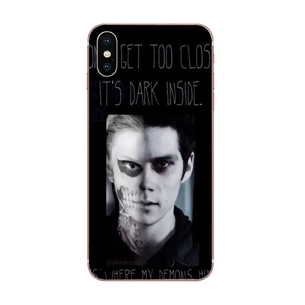 Череп Evan Peters дизайн для Apple iPhone 4 4S 5 5C 5S SE 6 6S 7 8 Plus X XS Max XR ТПУ чехлы мобильных