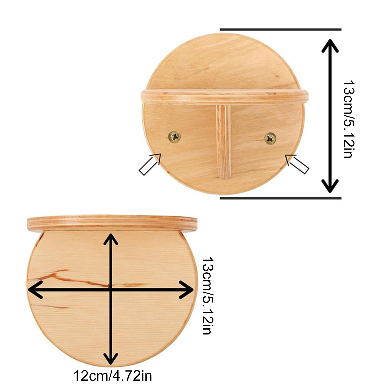 

Wall Mounted Cat Shelf Solid Wooden Pet Climbing Shelf Toys Cat Playing Training Platform Pet Cat Perch Step