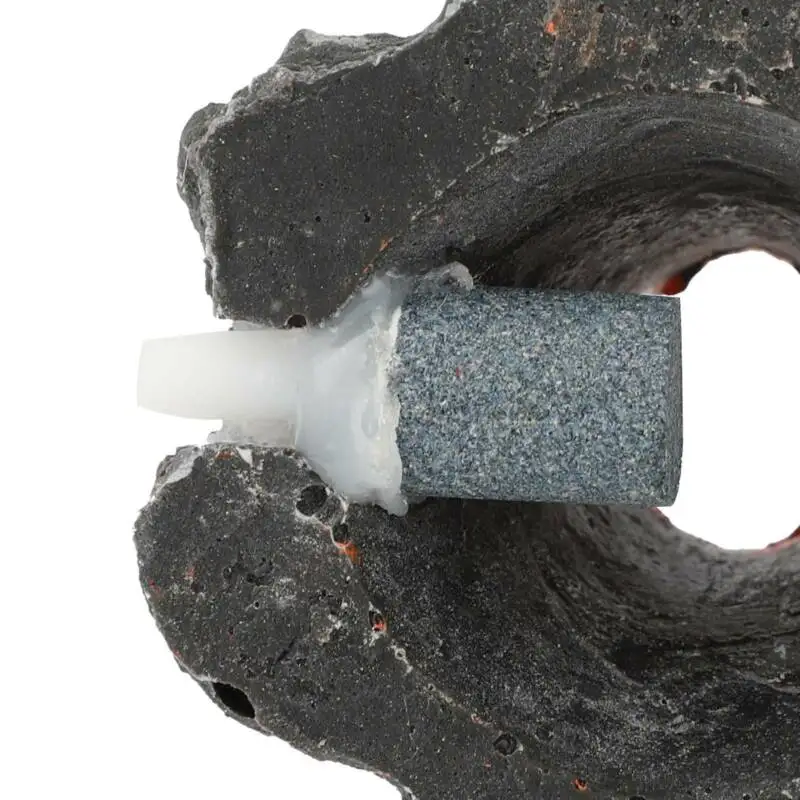 Полимерное украшение вулкана аквариум ландшафтный декоративный каменистый