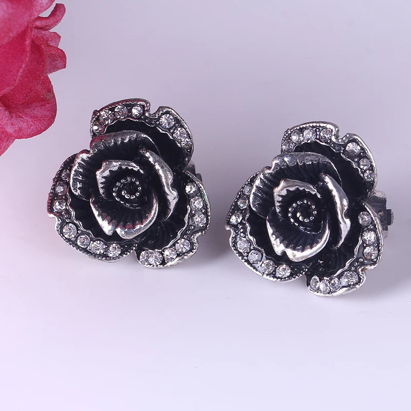 Япония и Южная Корея новые древние серебряные серьги | Украшения аксессуары