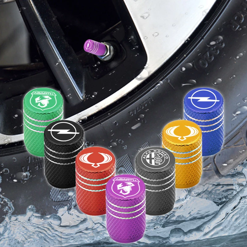 

4pcs Metal Car Wheel Tires Valves Tyre Stem Caps For BMW M F10 F07 E90 E60 F30 E89 E85 M5 E91 E92 X1 X3 X4 X5 X6 1 3 5 7 Series
