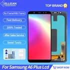 Catteny A6 2018 дисплей для Samsung Galaxy A6 Plus сменный ЖК-дисплей с сенсорным экраном дигитайзер A605 в сборе Бесплатная доставка
