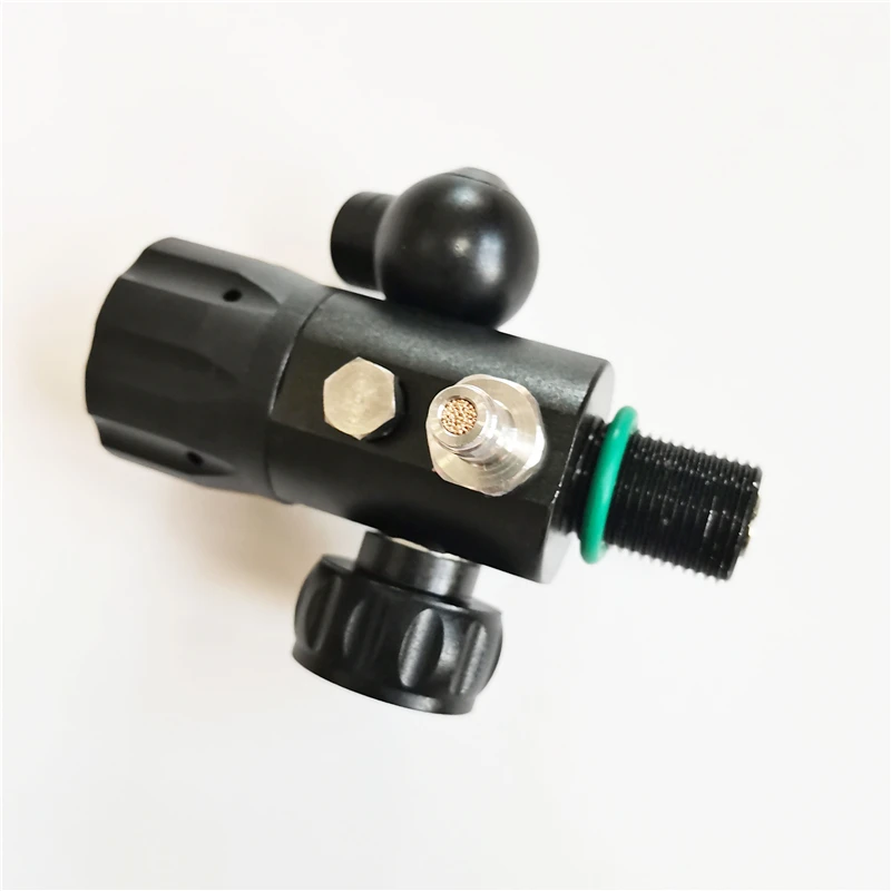 Погружной клапан для подводного плавания серебристый 200 бар M18x1.5 3000PSI