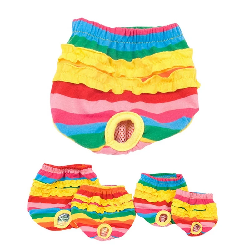 Нижнее белье для домашних питомцев моющиеся подгузники из хлопка гигиенические