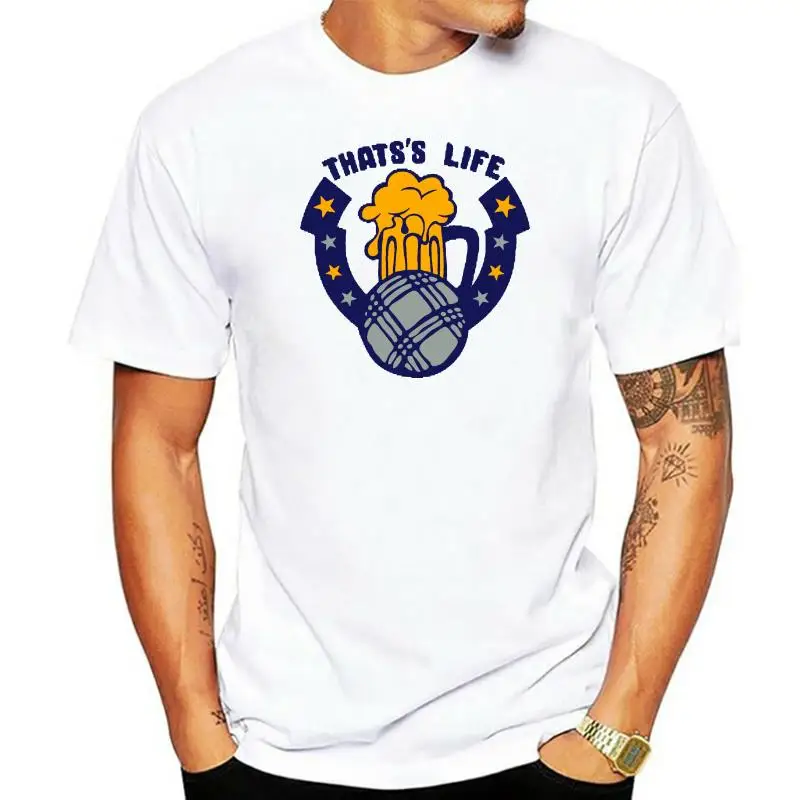 

men Designing tee petanque boule that Cute Breathable summer shirt S-XXXL Standard life beer logo 1 t shirt Normal tshirt
