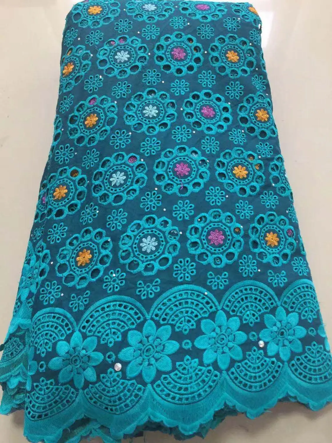 Высококачественная швейцарская вуаль кружева в Швейцарии хлопковая Африканская