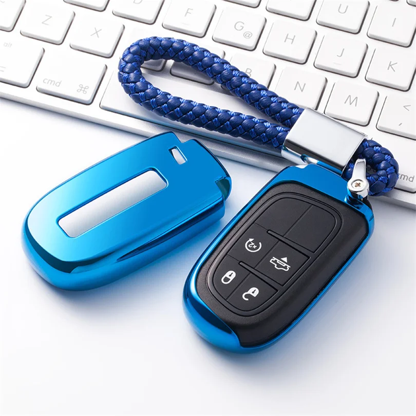 2020 Мягкий ТПУ чехол для автомобильного ключа Dodge Nitro Challenger ОЗУ зарядное