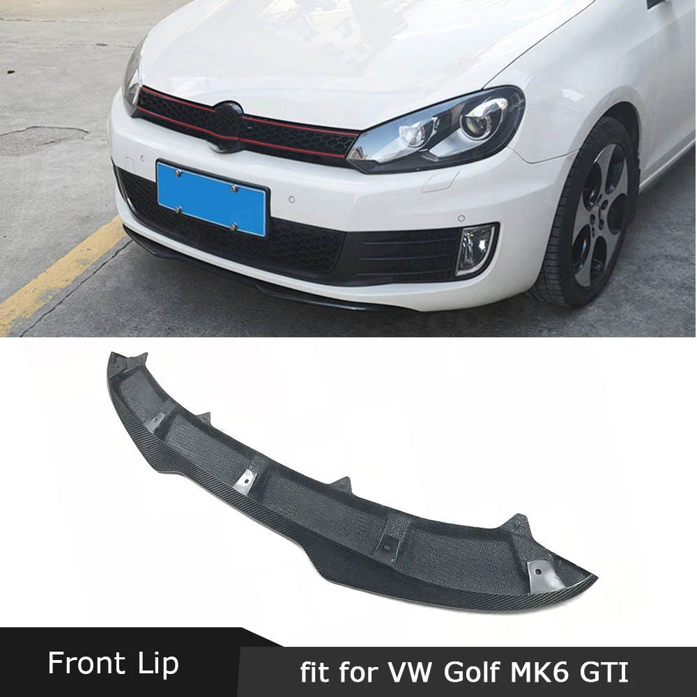 Спойлер для переднего бампера VW Golf 6 VI MK6 GTI 2010 2013|Амортизаторы| |