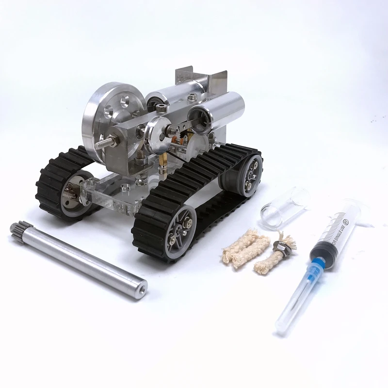 Ретро Металл Стирлинг бак двигателя Модель комплект науки и техники Обучающие